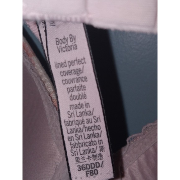 Victoria's Secret Body by Victoria Push-Up Size 36DDD Pink Floral Design - Picture 6 of 6